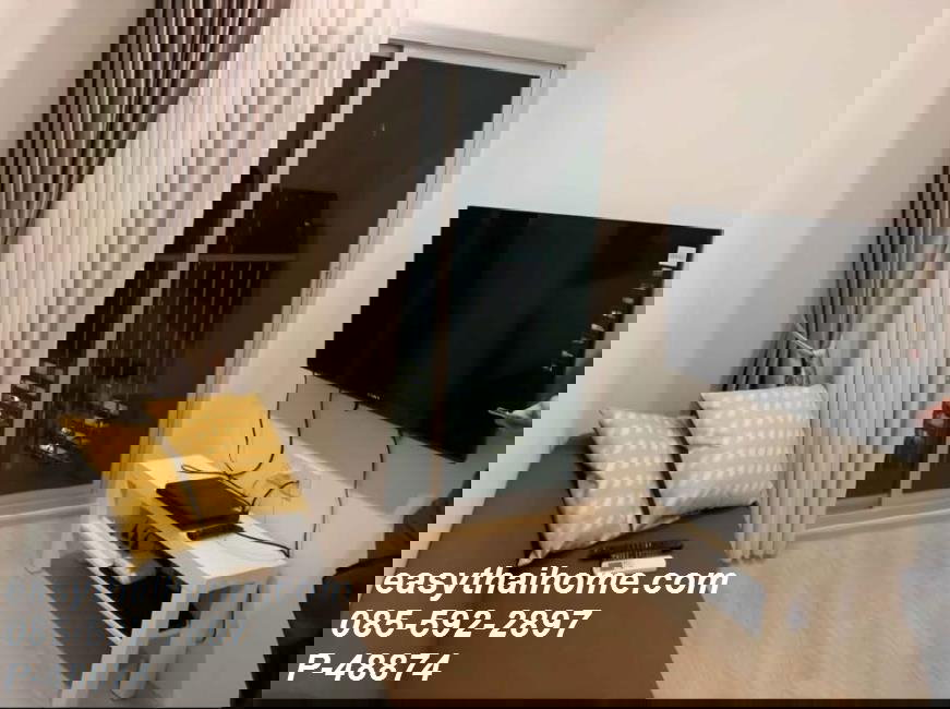 รูป [คอนโดให้เช่า ห้วยขวาง ชั้น 15 P-48874] โนเบิล รีวอลฟ์ รัชดา ใกล้ MRT ศูนย์วัฒนธรรม ราคา 17,000 บาท | line @easythaihome 085-592-2897 - รูปที่ 5/9