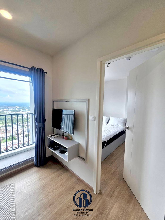 รูป ให้เช่า Condo Escent Hatyai 1 ห้องนอน ขนาด 28 ตร.ม. ชั้น 34 ทิศตะวันตกเฉียงใต้ - รูปที่ 3/32