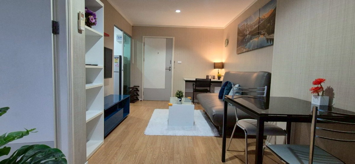 รูป ให้เช่าห้องสวย แต่งพร้อม เฟอร์ครบ ห้องใหญ่ วิวดี ราคาถูก ใกล้ ARL และ MRT สถานีหัวหมาก - รูปที่ 6/16