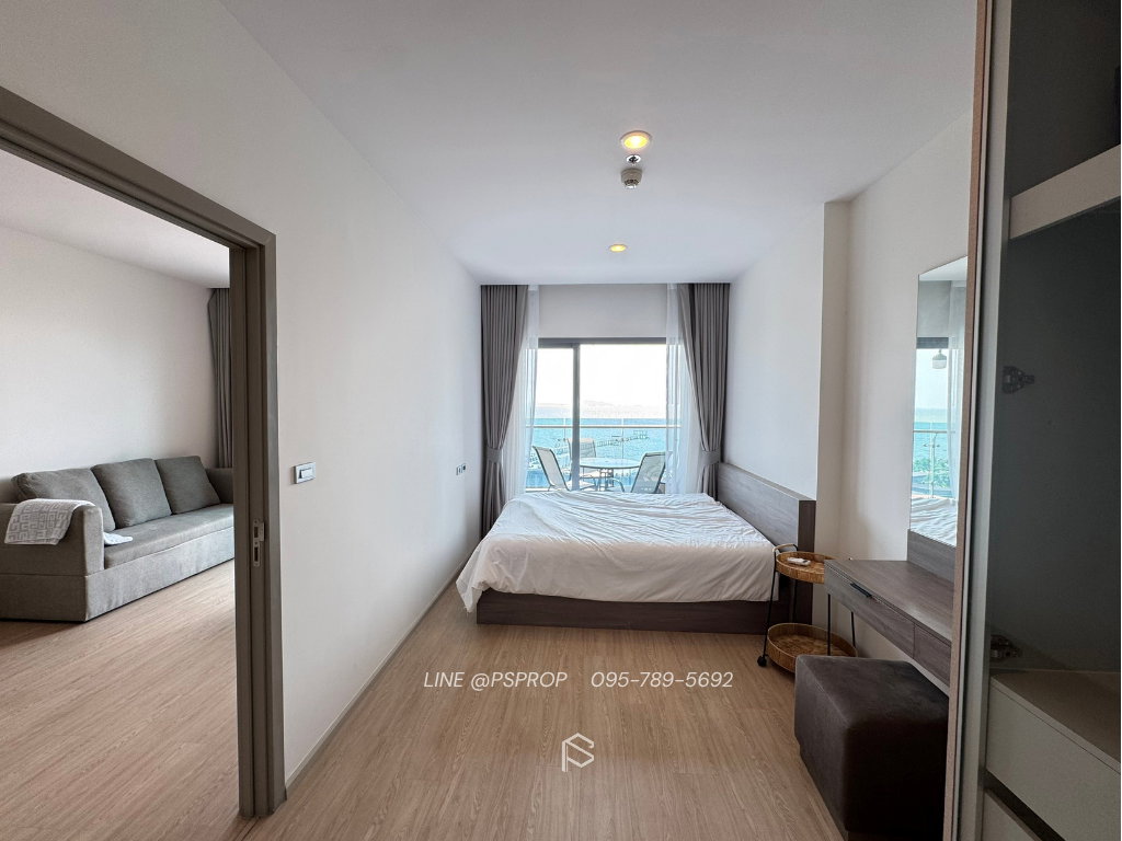 รูป คอนโดเช่าบางพระ ใกล้ตลาดหนองมนติดถนนสุขุมวิท The Symphony Condo   ✅ พร้อมเข้าอยู่ #CR0405 - รูปที่ 5/25