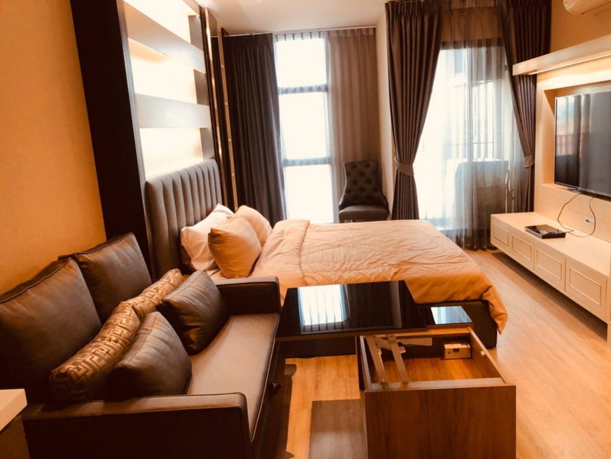 รูป คอนโด ห้องสตูดิโอ เจ้าของปล่อยเช่าเอง @ ริทึ่ม เอกมัย ใกล้ BTS เอกมัย   - รูปที่ 2/13