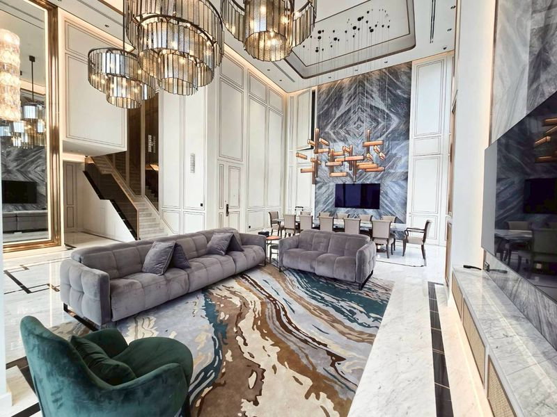 รูป 💎For rent Penthouse Luxury Duplex Condo  📍 The Esse At Singha Complex  📍  Rent Prices   450,000/ month.  - รูปที่ 5/20