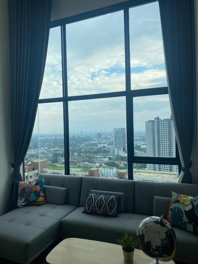 รูป  เช่าคอนโด 2 ชั้น (Duplex) 17000บาท/เดือนชั้น27 - รูปที่ 3/14