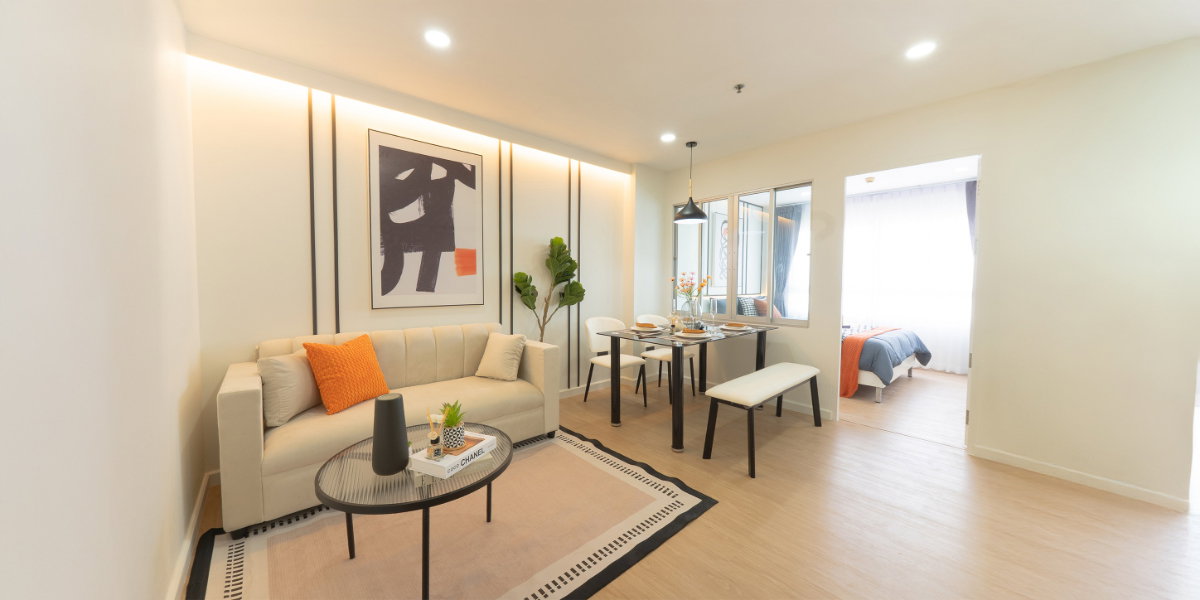 รูป R121  ขายด่วน The Niche Ratchada – Huai Khwang ห้องสวยมาก Rare Item เดิน 5 นาทีถึง MRT ห้วยขวาง  เพียง 2.89 ล้านบาท - รูปที่ 9/11