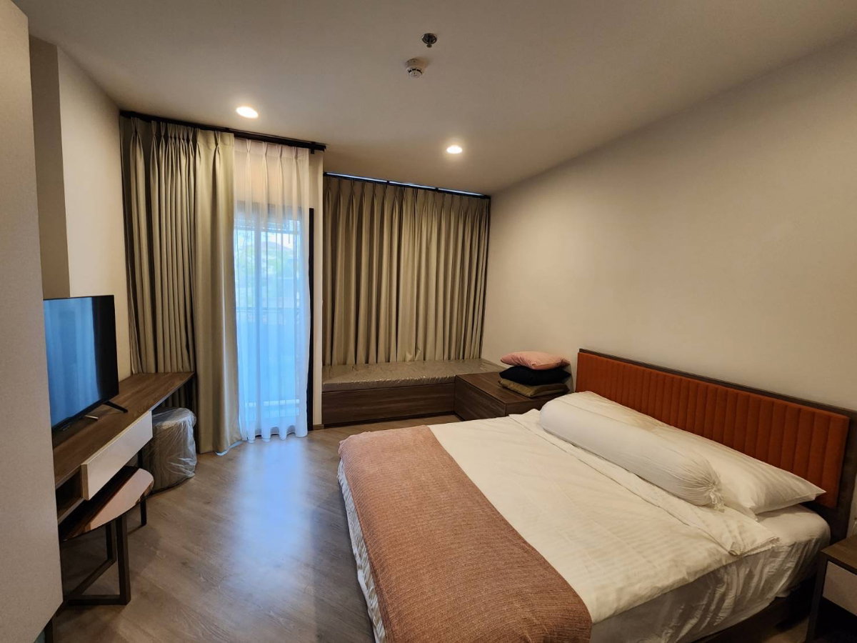 รูป 🌳✨Rent/เช่า Condo THE BASE Saphanmai✨🌳‼️12,000‼️Bts สายหยุด🚝 - รูปที่ 1/7