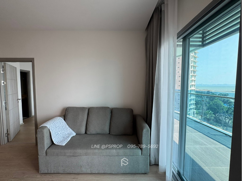 รูป คอนโดเช่าบางพระ ใกล้ตลาดหนองมนติดถนนสุขุมวิท The Symphony Condo   ✅ พร้อมเข้าอยู่ #CR0405 - รูปที่ 6/25