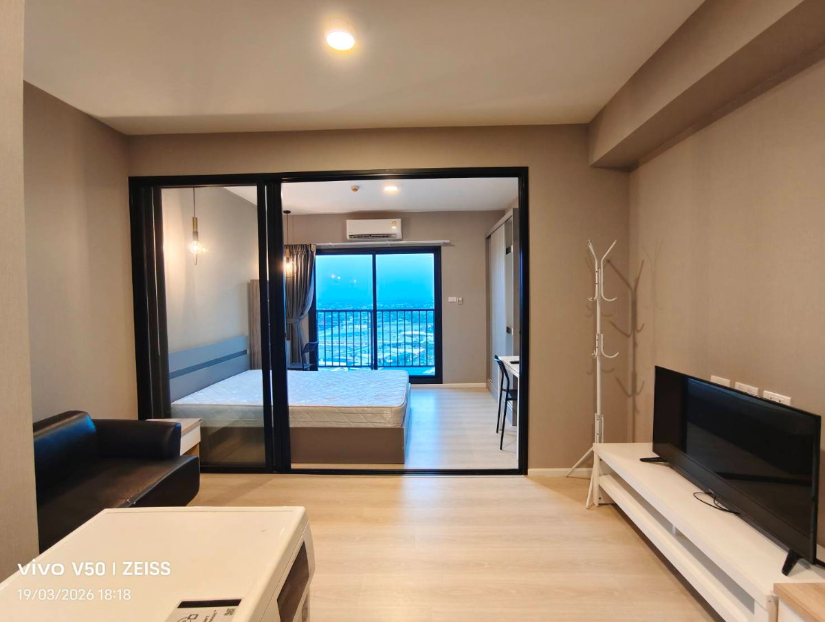 รูป A space Megan 1 ห้อง 1 นอน ชั้น 32 ขนาด 28 ตรม.เช่า 8300/เดือน ติดต่อ/โทร:ไลน์ :0636262722 - รูปที่ 4/5