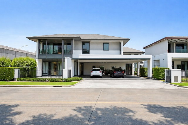 รูป ใกล้ตลาดออเงิน 1 กม. 72 ตร.วา. 288 ตร.ม. บิ๊กซี ฟู้ดเพลส สุขาภิบาล5 500ม. บ้านเดี่ยว 2 ชั้นฟังก์ชันครบ 4 นอน 5 น้ำ - รูปที่ 1/8