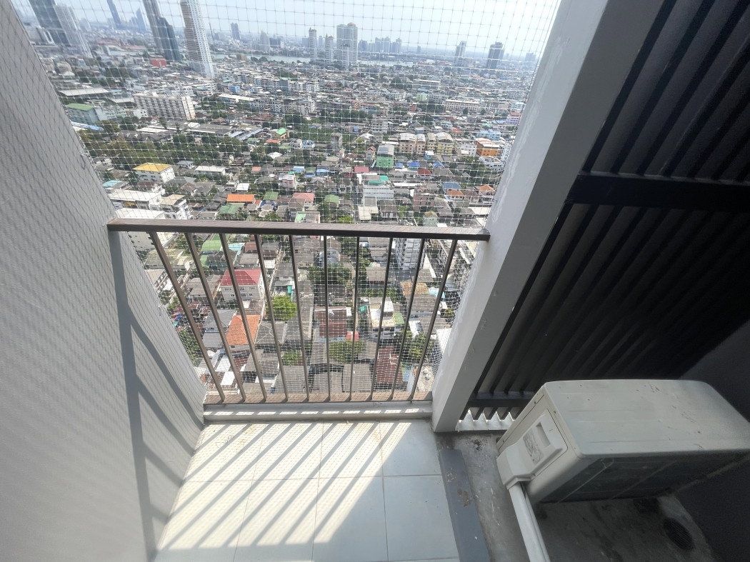 รูป ขาย คอนโด FUSE สาทร-ตากสิน 31.17 ตร.ม. 1 ห้องนอน ชั้น 27 วิวเมือง วิวแม่น้ำ ประตูห้องติดสวนลอยฟ้า ติด BTS วงเวียนใหญ่ 140 ม. พร้อมอยู่ 3.XMB - รูปที่ 11/12