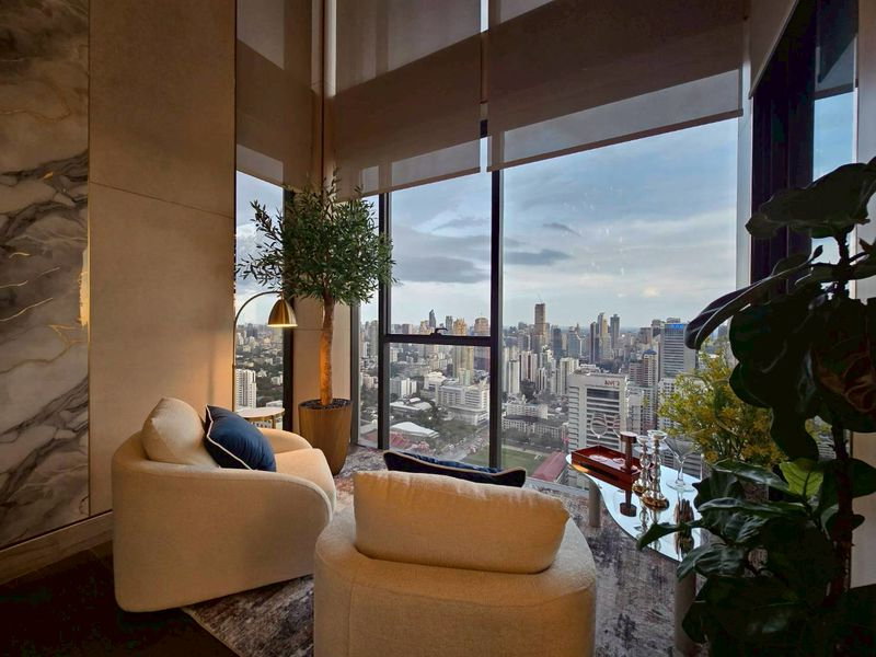 รูป 💎Penthouse Duplex ที่ดีที่สุดย่าน พระราม9 - อโศก  📍  The Esse At Singha Complex  📍  Rent Prices   600,000/ month.  - รูปที่ 15/20