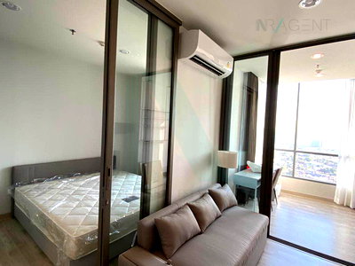 Condos for rent MRT Bang Sue : 🎉 For rent, Niche Pride Tao Poon-Interchange 1 BED PLUS, 36th floor, near Maniphiman Shopping Center.