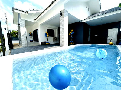 บ้านเดี่ยว บางละมุง ชลบุรี : 3 Bedroom Pool Villa for Sale East Pattaya