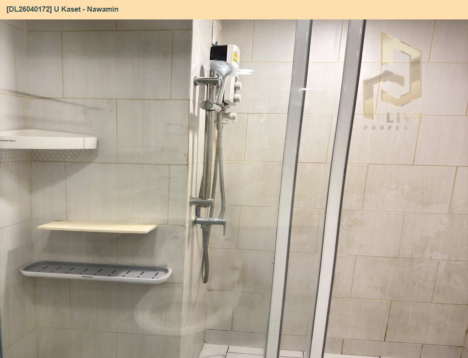 รูป DL26040172 ให้เช่าคอนโด ยู เกษตร - นวมินทร์ (U Kaset - Nawamin) ใกล้ BTS บางบัว พร้อมเข้าอยู่ โทรด่วน 0656259498 LineID @257sxzzu - รูปที่ 6/6