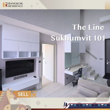Duplex  1 bed,The ultimate river view The Line Sukhumvit 101 near BTS Punnawithi