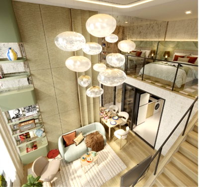 ขายคอนโด : Love Charoen Nakhon 2 bedrooms, for sale