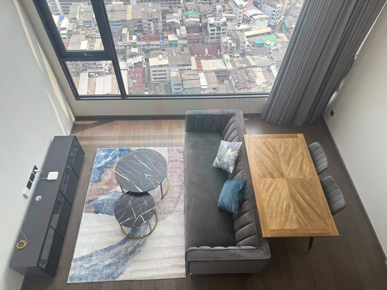 รูป 🎉 ให้เช่าคอนโด พาร์ค ออริจิ้น จุฬา-สามย่าน อาคาร 1 ชั้น 34 Duplex 2 ห้องนอน ขนาด 64 ตรม ใกล้ ตลาดสามย่าน - รูปที่ 8/8