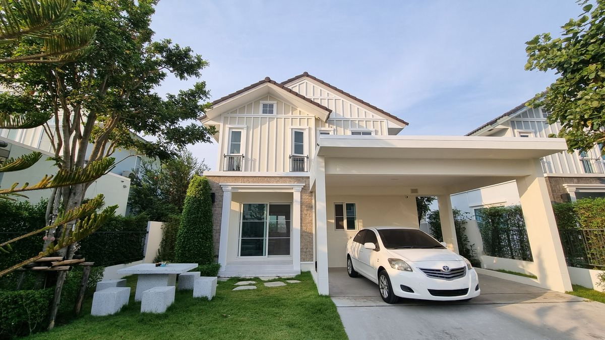 รูป P0632/ให้เช่าบ้านเดี่ยว 2 ชั้น โครงการ Villaggio Srinakarin ทำเลศรีนครินทร์–เทพารักษ์ - รูปที่ 1/14