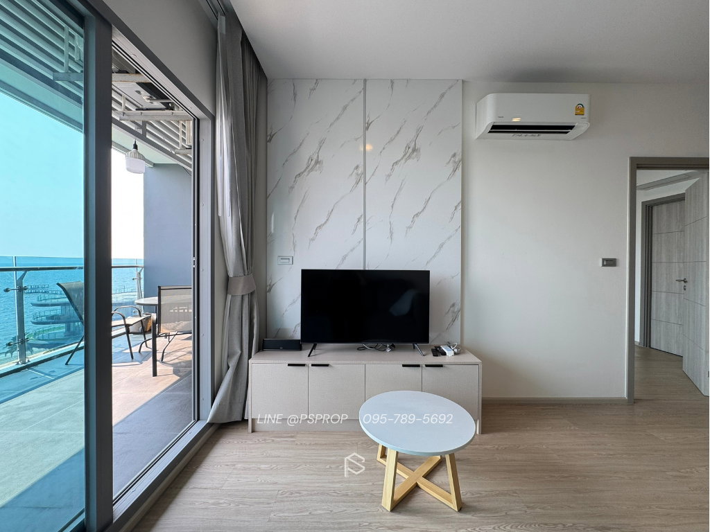 รูป คอนโดเช่าบางพระ ใกล้ตลาดหนองมนติดถนนสุขุมวิท The Symphony Condo   ✅ พร้อมเข้าอยู่ #CR0405 - รูปที่ 3/25