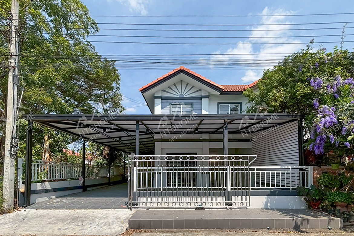 รูป บ้านพฤกษา 39 แก้วอินทร์-บางใหญ่ แปลงมุม ต่อเติมครบพร้อมอยู่ ทำเลดีใกล้เซ็นทรัลเวสต์เกต - รูปที่ 1/11