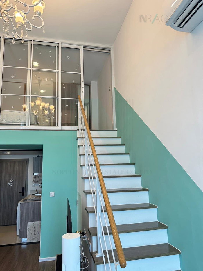 รูป 🎉 ให้เช่าคอนโด ดิ ออริจิ้น พหลฯ-สะพานใหม่ อาคาร 1 ชั้น 14 Duplex ขนาด 41.00 ตรม ใกล้ Big C สะพานใหม่ - รูปที่ 2/8