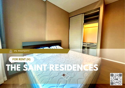 คอนโดให้เช่า : ให้เช่า 📍 The Saint Residences 📍 เฟอร์นิเจอร์ และ เครื่องใช้ไฟฟ้าครบ ใกล้ BTS ห้าแยกลาดพร้าว