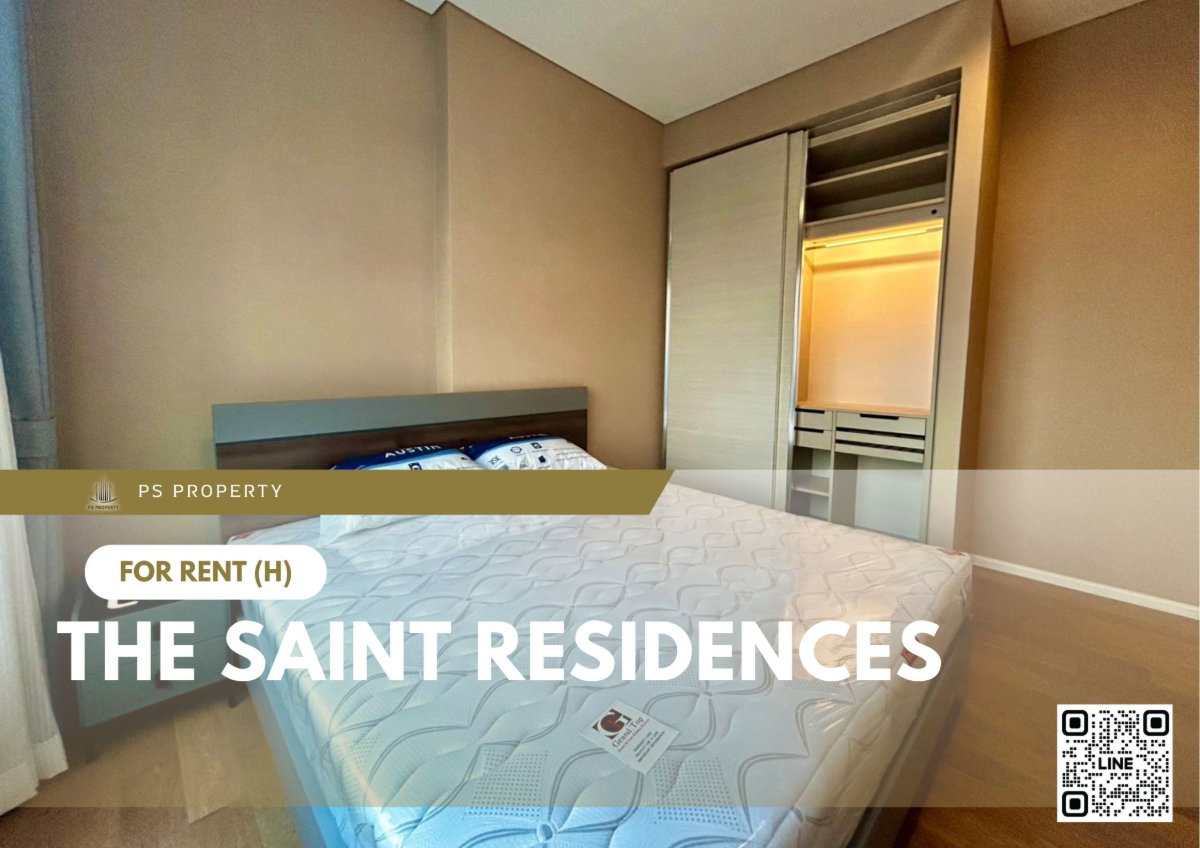 รูป ให้เช่า 📍 The Saint Residences 📍 เฟอร์นิเจอร์ และ เครื่องใช้ไฟฟ้าครบ ใกล้ BTS ห้าแยกลาดพร้าว - รูปที่ 1/11