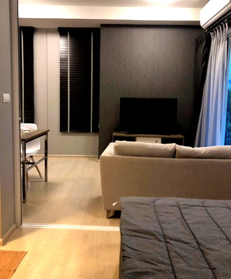 เช่าคอนโด MRT ห้วยขวาง : #A124175 ✅ 3/4/69  ให้เช่า Chapter One Eco Ratchada - Huai Khwang 📲📢สอบถาม ld line @condoboy