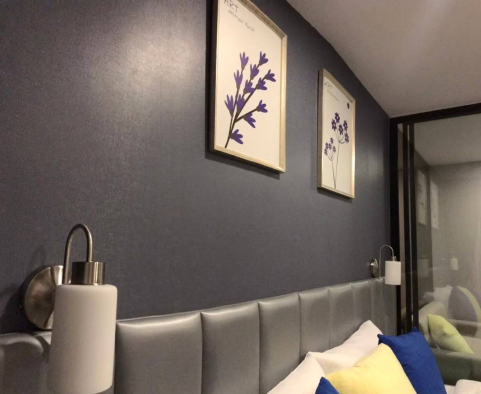 รูป 🏡 ให้เช่า Kave Town Shift 13,000฿💖  ✨ ตึก A ชั้น 7 วิวสระ ตกแต่งสวย - รูปที่ 9/17