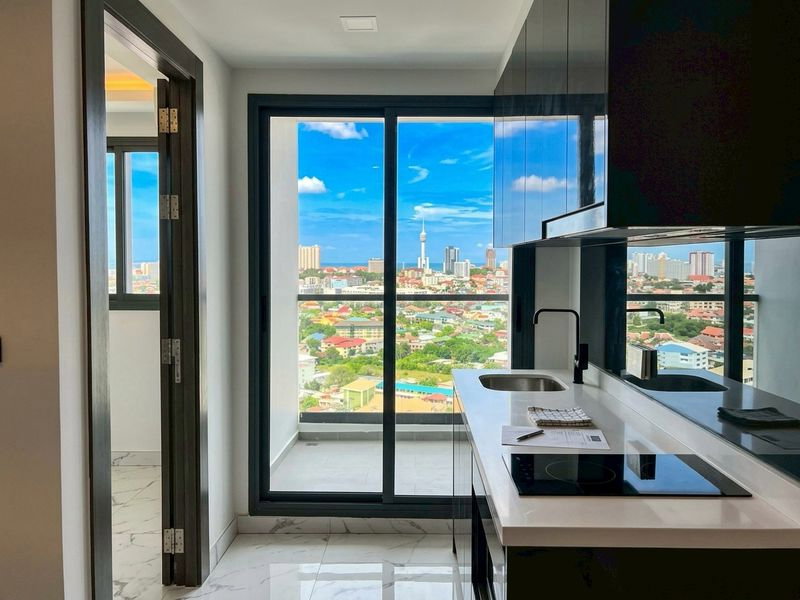 รูป ⛵ Arcadia Millenium ⛵ Sea & City view / 16F / 1bedroom >> THB16,000/month彡 - รูปที่ 1/10