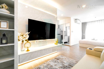 Condos for rent Imperial World Samrong : 🎉 For Rent Condo REGENT HOME BANGNA Building B, Floor 30,Studio, Room size 28 sqm
