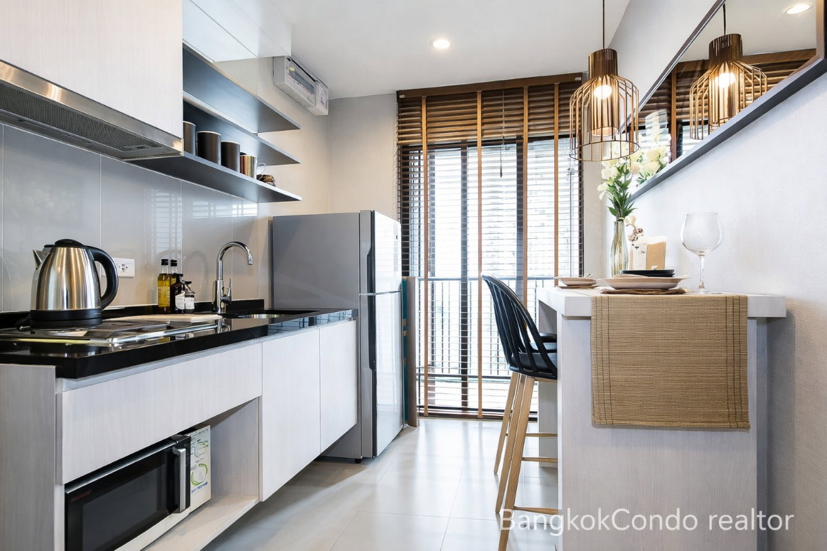 รูป 🍀🍀 Prime condo location 🚆ให้เช่า📌 เดอะ เบส พาร์ค อีส สุขุมวิท 77(Line:@rent2022)BTS อ่อนนุช ✨พร้อมเข้าอยู่✨ A04203 - รูปที่ 6/9