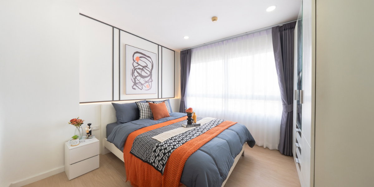 รูป R121  ขายด่วน The Niche Ratchada – Huai Khwang ห้องสวยมาก Rare Item เดิน 5 นาทีถึง MRT ห้วยขวาง  เพียง 2.89 ล้านบาท - รูปที่ 4/11