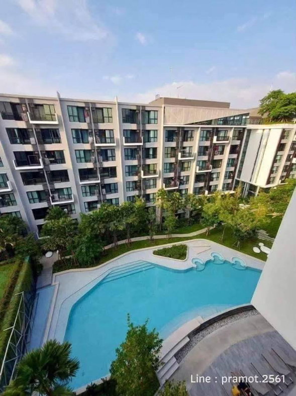 รูป 🏡 ให้เช่า Kave Town Shift 13,000฿💖  ✨ ตึก A ชั้น 7 วิวสระ ตกแต่งสวย - รูปที่ 3/17