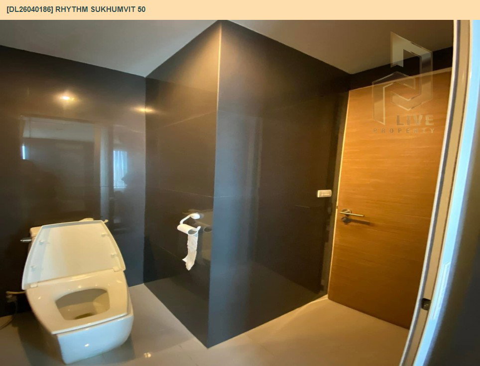 รูป DL26040186 ให้เช่าคอนโด ริทึ่ม สุขุมวิท 50 (Rhythm Sukhumvit 50) ใกล้ BTS อ่อนนุช พร้อมเข้าอยู่ โทรด่วน 0656133286 LineID @534wlwof - รูปที่ 5/6