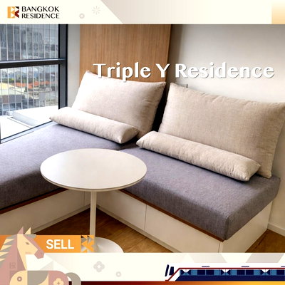 ขายคอนโด : 🚀ขายคอนโด Triple Y Residence ใกล้ MRT สามย่าน ใกล้จุฬา 4.8MB