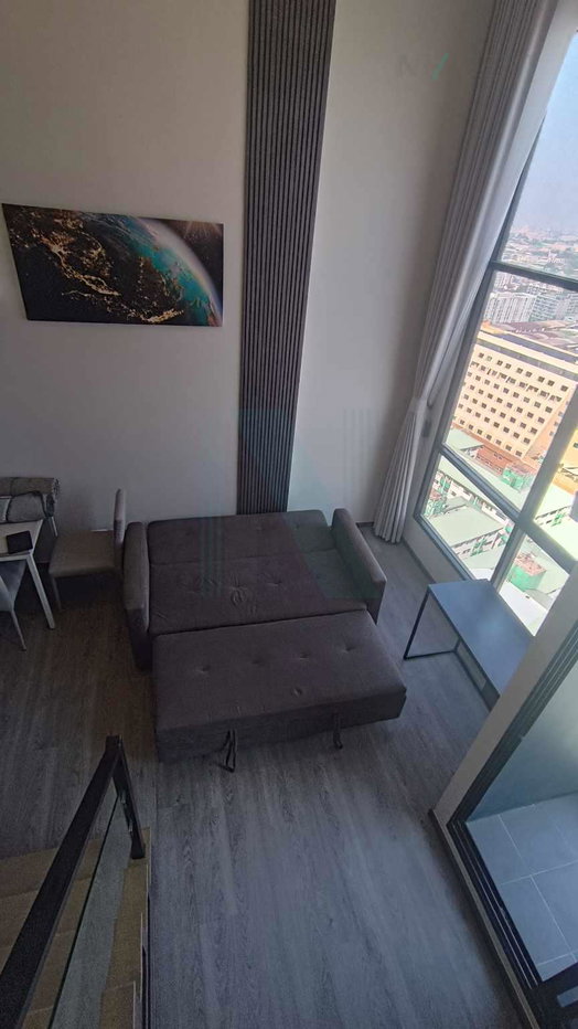 รูป 🎉 ให้เช่าคอนโด ดิ ออริจิ้น ลาดพร้าว-บางกะปิ อาคาร 1 ชั้น 23 Duplex ขนาด 35 ตรม ใกล้ รถไฟฟ้าสายสีเหลือง สถานีบางกะปิ - รูปที่ 5/8