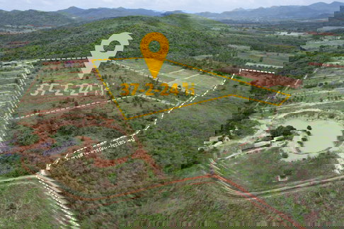 ขายที่ดิน 38 ไร่ วิวสวย ติดเขา ต.หนองพลับ อ.หัวหิน (2,500 บาท/ตรว.)