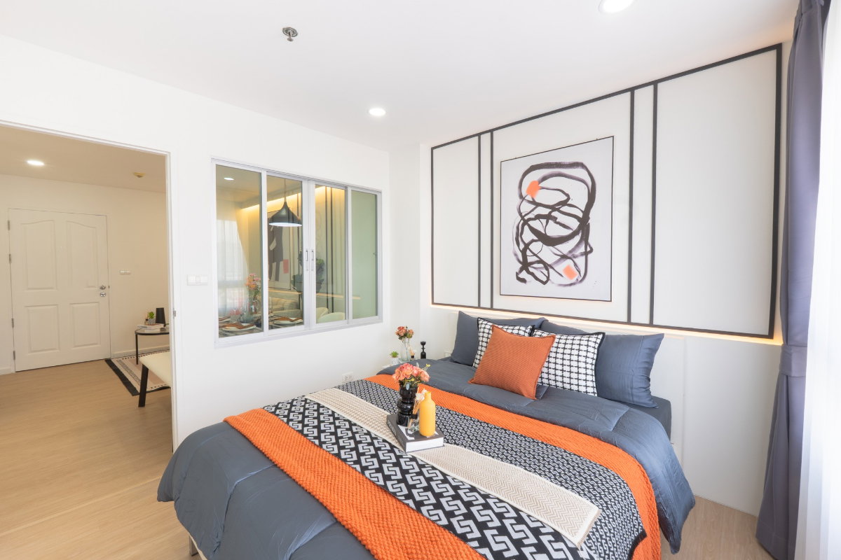 รูป R121  ขายด่วน The Niche Ratchada – Huai Khwang ห้องสวยมาก Rare Item เดิน 5 นาทีถึง MRT ห้วยขวาง  เพียง 2.89 ล้านบาท - รูปที่ 2/11