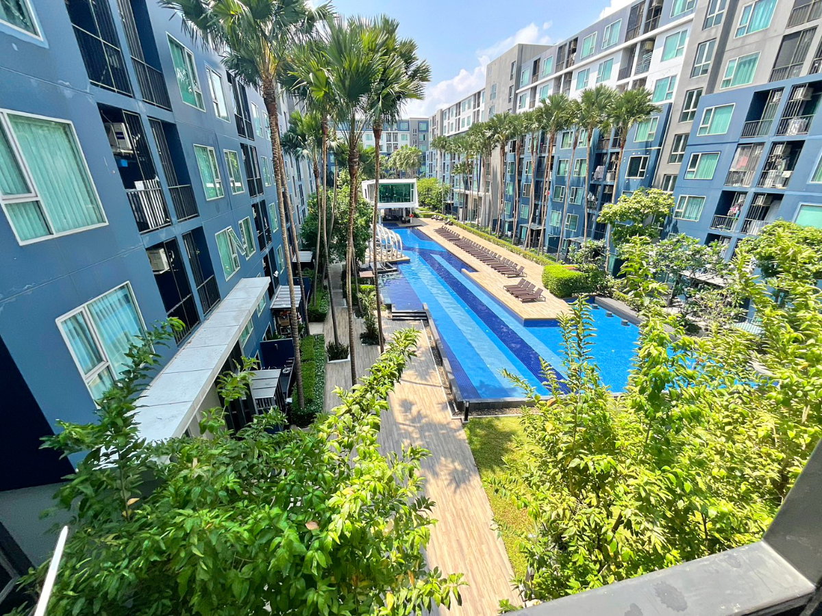 รูป 🚩ให้เช่า แฮปปี้ คอนโด ดอนเมือง (ห้องใหญ่ วิวสระสวยๆ) ใกล้สนามบินดอนเมือง - รูปที่ 4/12