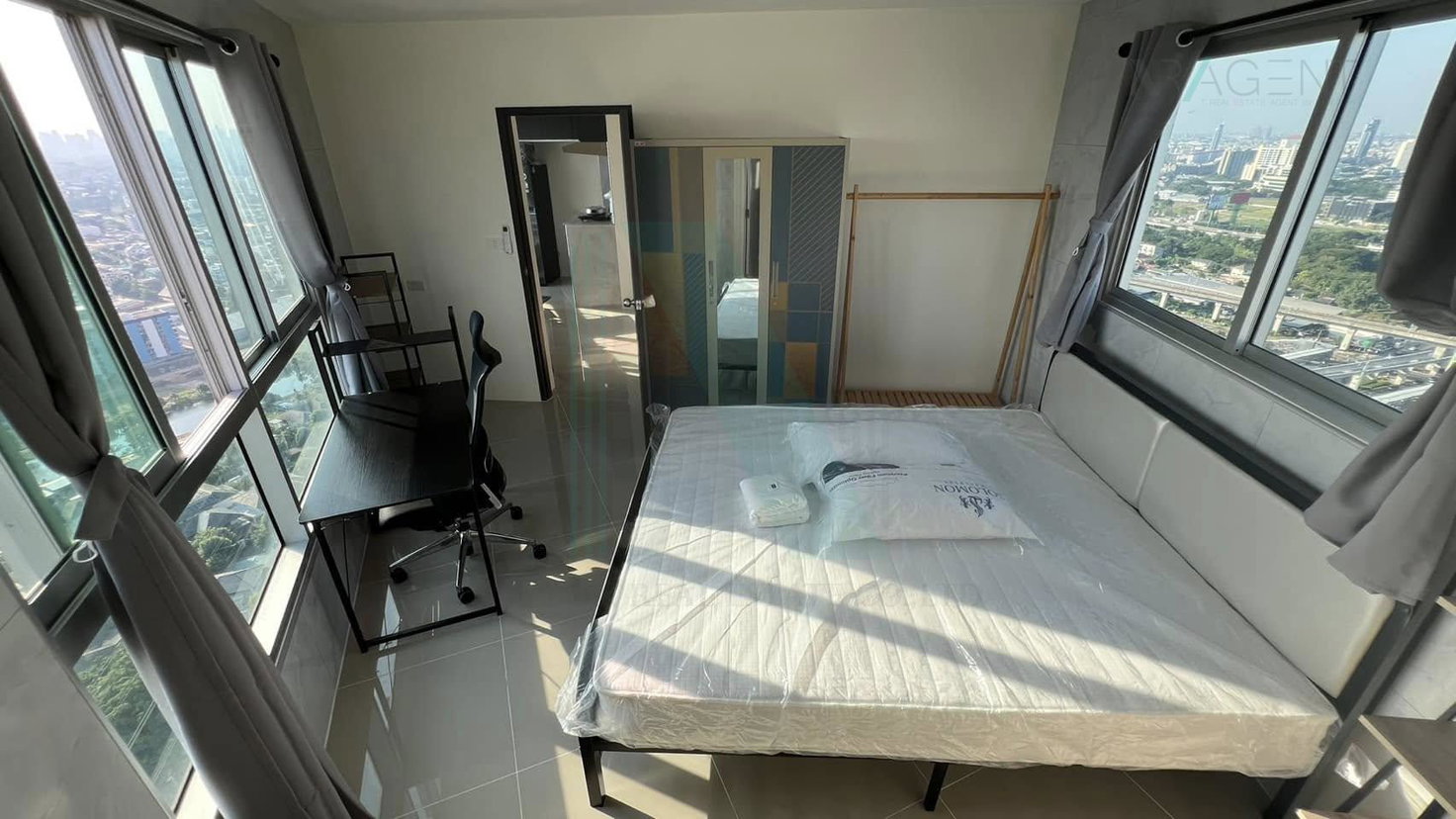 รูป 🎉 ให้เช่าคอนโด อัสสกาญจน์เพลส ศรีนครินทร์ อาคาร 1 ชั้น 36 2 ห้องนอน ขนาด 42.00 ตรม ใกล้ เทสโก้ โลตัส พัฒนาการ - รูปที่ 5/8