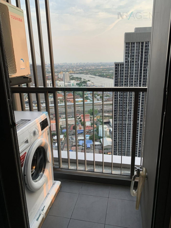 รูป 🔺 ให้เช่าคอนโด เดอะ โพลิแทน อควา อาคาร B ชั้น 48 1 ห้องนอน ขนาด 24 ตรม ใกล้ มหาวิทยาลัยเทคโนโลยีราชมงคลสุวรรณภูมิ วิทยาเขตนนทบุรี - รูปที่ 8/8