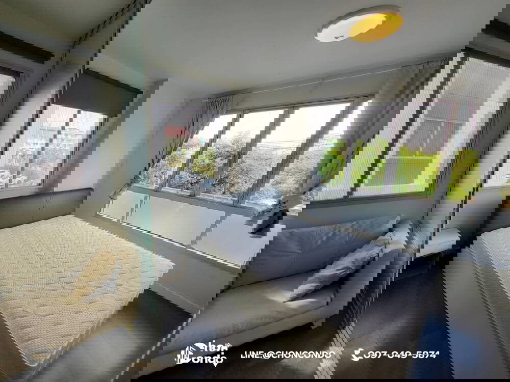 รูป DCondo ดีคอนโด ชั้น2 ตึกC  ----------- ห้องมุม ------------Tel 097-049-5874 (Line: @choncondo มี@ด้วย) - รูปที่ 1/16