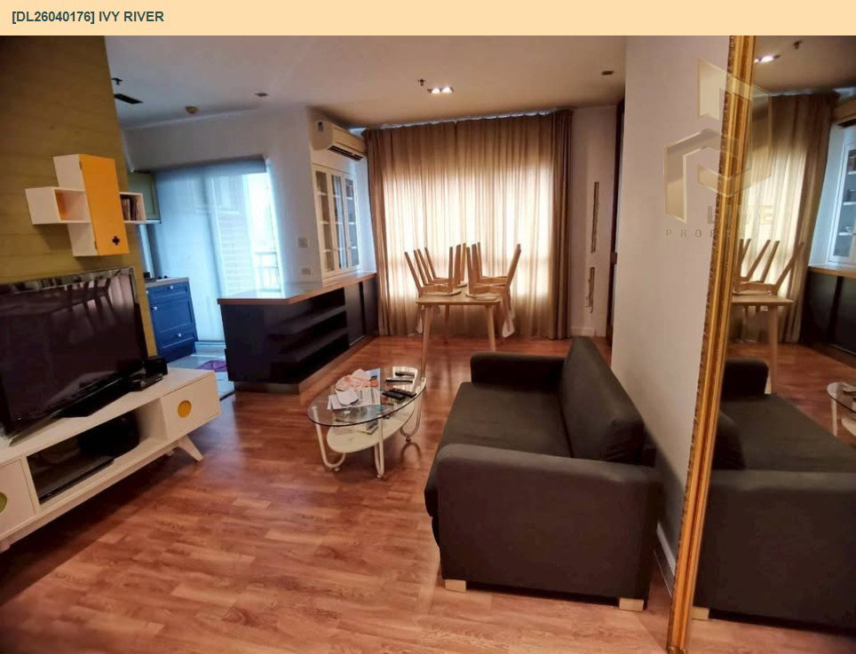 รูป DL26040176 ให้เช่าคอนโด ไอวี่ ริเวอร์ (Ivy River) ใกล้ BTS ตลาดพลู พร้อมเข้าอยู่ โทรด่วน 0842740999 LineID @523dslwi - รูปที่ 3/8