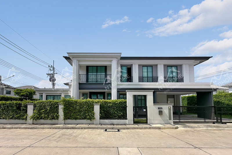 ขายบ้านเดี่ยว : เศรษฐสิริ กรุงเทพ – ปทุมธานี แปลงมุม พร้อมอยู่ ใกล้ทางด่วนศรีสมาน