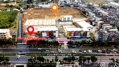 Land for sale Phet Kasem Road : Prime Land for Sale – 18-3-22.7  Rai, Fronting Phetkasem Rd, Nong Khaem, Bangkok, "Fully Filled Land | High Development Potential"