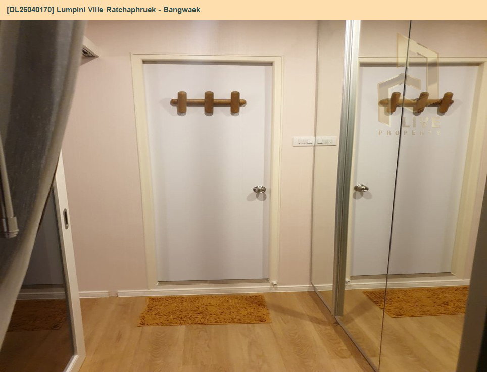 รูป DL26040170 ให้เช่าคอนโด ลุมพินี วิลล์ ราชพฤกษ์ - บางแวก (Lumpini Ville Ratchaphruek - Bangwaek) ใกล้ MRT เพชรเกษม 48 พร้อมเข้าอยู่ โทรด่วน 0653619502 LineID @897iyzll - รูปที่ 4/6
