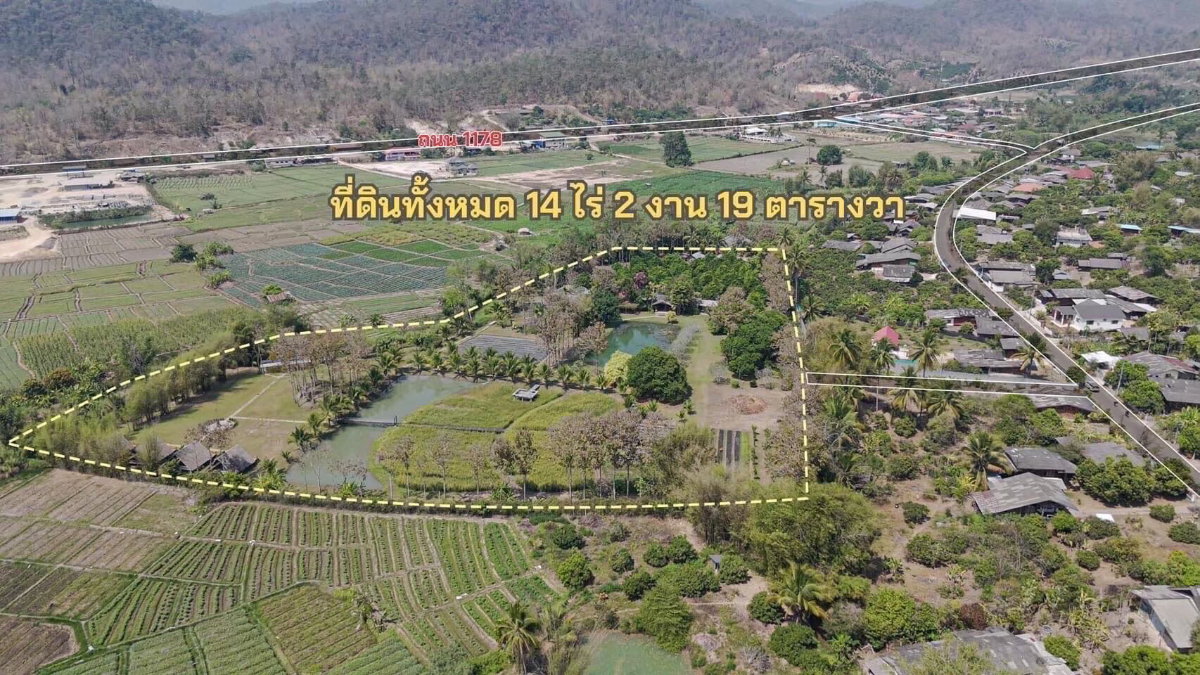 รูป ขายที่ดินเชียงดาวพร้อมกิจการ ที่ดินตั้งอยู่ท่ามกลางหุบเขามีน้ำล้อมรอบติดลำธาร ไร่ละ 1.6 ล้าน ใกล้แหล่งท่องเที่ยว - รูปที่ 1/13