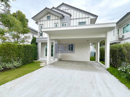 รูปภาพ P0631/Single house for rent in the Villaggio 3 Srinakarin-Bangna project. On Buanakarin Road, good location.