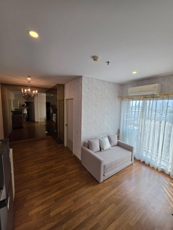 รูป code : H95 ว่างแล้ว!! Lumpini Place Ratchada - Sathu (ลุมพินี เพลส รัชดา - สาธุ ) | รีโนเวทใหม่ 2 ห้องนอน วิวสระ ใกล้เซ็นทรัล พระราม 3 พร้อมเข้าอยู่ - รูปที่ 9/9