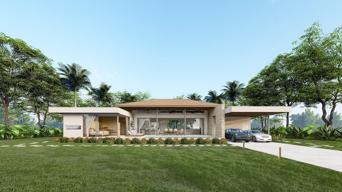 รูป ขายที่พักรีสอร์ทพรีเมียม บ้านพักตากอากาศสไตล์ไทยร่วมสมัย – หัวหิน    - รูปที่ 9/10